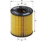 ไส้กรองน้ำมันเครื่อง E44HD110 - HENGST บีเอ็มดับเบิลยู , มินิ คูเปอร์  N14 N16 / R55 R56 R60, อีโวค 2.2D, ฟรีแลนเดอร์ II, XF  / E44HD110 - HENGST OIL FILTER BMW , MINI N14 N16 / R55 R56 R60, Evoque 2.2D, Freelander II, XF