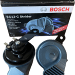 แตรหอยโข่ง EC12C (12V) สีดำ สีสังกะสี